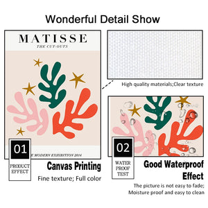 Matisse Foglia Colorata Ragazza Astratta Curva Wall Art Canvas Pittura Nordic Poster E Stampe Immagini A Parete Per La Decorazione Del Soggiorno