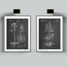 Carica l&#39;immagine nel visualizzatore della Galleria, Sci Montagna Stampa Fotografia in bianco nero Arte della parete Tela Pittura Immagine Amante dello sci Regalo Poster Decorazione domestica moderna nordica