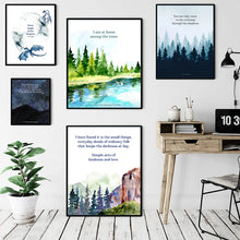 Cargar imagen en el visor de la galería, Póster de película de literatura de fantasía, cuadro sobre lienzo para pared, imagen de J.R.R. Impresiones de citas de Tolkien para la decoración del hogar de la sala de estar