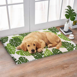 Manta suave para perros y gatos, estera de cama con estampado en caliente, colchón, sofá, cojín lavable para perros pequeños, medianos y grandes