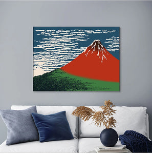 La gran ola de Kanagawa Ukiyoe, arte japonés, lienzo de pared Vintage, pintura famosa, cuadro decorativo para sala de estar