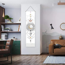 Carica l&#39;immagine nel visualizzatore della Galleria, Sole Luna Tarocchi Codice Arazzo Appeso a Parete Astrologia Divinazione Fase Arazzi Casa Camera da Letto Ufficio Arte Astratta Via Lattea Decor