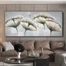 Cargar imagen en el visor de la galería, 3D Abstract Oil Painting Flower Handmade Wall Art Picture Home Hotel Office Interior Decoration Painting On Canvas Hand Painted