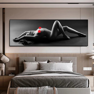 Modern Nude Art Posters and Prints Sexy Woman Canvas Painting Body Art Decorative Painting Living Room Wall Picture Home Decor