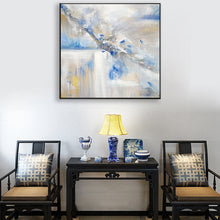 Carica l&#39;immagine nel visualizzatore della Galleria, Nordic style Simple wall decoration Handmade abstarct acrylic oil painting hanging picture for lving room bedroom best selling