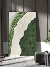 Cargar imagen en el visor de la galería, Pinturas al óleo pintadas a mano, pinturas de textura abstracta, pasillos de entrada simples, pinturas decorativas de pasillos, paredes de fondo de sala de estar, pequeñas pinturas colgantes frescas