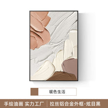 Cargar imagen en el visor de la galería, Pintura Al Óleo De Textura Gruesa Pintada A Mano