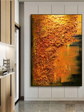 Cargar imagen en el visor de la galería, Pinturas al óleo pintadas a mano, pinturas de textura abstracta, pasillos de entrada simples, pinturas decorativas de pasillos, paredes de fondo de sala de estar, pequeñas pinturas colgantes frescas