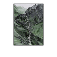 Carica l&#39;immagine nel visualizzatore della Galleria, Pittura a olio dipinta a mano pura