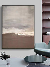 Cargar imagen en el visor de la galería, Pinturas al óleo pintadas a mano, pinturas de textura abstracta, pasillos de entrada simples, pinturas decorativas de pasillos, paredes de fondo de sala de estar, pequeñas pinturas colgantes frescas