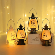 Load image into Gallery viewer, EID Mubarak Lantern LED Wind Lights Ramadan Decoration for Home Islamic Muslim Party Decor EID Al Adha Ornaments Ramadan Gifts
