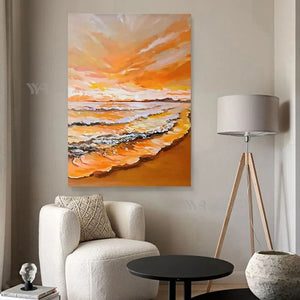 High Quality Handmade Oil Painting Abstract Natural Beauty Wall Decoration Poster Acrylic Art Canvas Living Room Bedroom Hotel