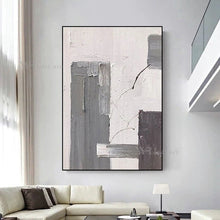 Cargar imagen en el visor de la galería, High Quality Handmade Canvas Oil Painting Modern Simple Abstract Decorative Hanging Poster Wall Art Custom Mural for Home Hotel