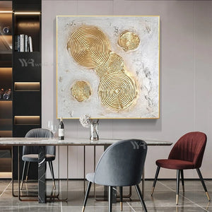 Room Aesthetic Decor Mural 100% Handmade Oil Painting Abstract Texture Canvas Wall Art Luxury Large Poster For Home Hotel Porch