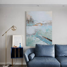 Laden Sie das Bild in den Galerie-Viewer, Abstract Wall Art Canvas Artwork No Frame Handmade Modern Acrylic Oil Painting Home Decor Hanging Picture Living Room Decoration