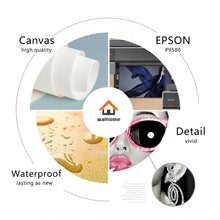 Carica l&#39;immagine nel visualizzatore della Galleria, Poster WC Toilette Decorazione Wall Art Donna nuda sexy Moda Dipinti decorativi Bling Rotolo di carta Immagini su tela per il bagno