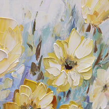 Charger l&#39;image dans la galerie, Home Aesthetics Decoration Mural Abstract 3D Flowers Art Canvas Wall Poster Handmade Oil Painting Restaurant Bedroom Living Room