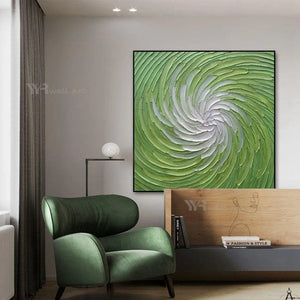 Unique Art Texture Image Wall Decor Hanging Poster Handmade Oil Painting Abstract Acrylic Canvas Mural for Living Room Bedroom