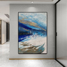 Load image into Gallery viewer, Wall Decor Oil Painting Nordic Abstract Art Handmade Canvas Poster Amazing Premium Aesthetic Murals for Living Room Porch Hotel