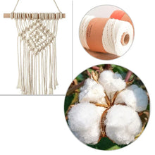 Загрузите изображение в программу просмотра галереи, Богемный тканый гобелен, хлопок, настенный гобелен ручной работы, макраме, гобелены, настенный художественный декор, декор для детской комнаты, украшение для детской комнаты