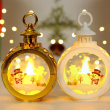Carica l&#39;immagine nel visualizzatore della Galleria, Navidad 2022 LED Lanterna Vento Natale Decorazione della casa Capodanno Luce Ornamenti per l&#39;albero di Natale Noel Natale Regali per bambini Arredamento della camera