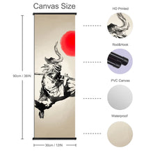 Cargar imagen en el visor de la galería, Rollos colgantes de lienzo tradicional japonés, imágenes impresas, arte de pared clásico, pintura, decoración del hogar, carteles modulares para sala de estar