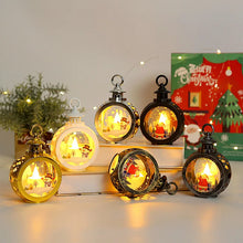 Load image into Gallery viewer, Noel 2022 Christmas Wind Light Ornament Xmas Tree Decor Christmas Decoration for Home 2023 New Year Navidad Palace Lantern Gifts