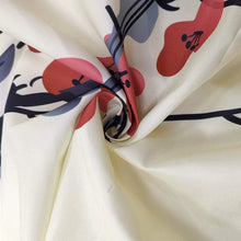 Carica l&#39;immagine nel visualizzatore della Galleria, Retro Flowers Bird Shower Curtain Pink Cherry Blossom Waterproof Polyester Fabric Home Decoration Bathroom Accessor Bath Curtain