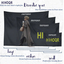 Cargar imagen en el visor de la galería, Tapiz de Fénix de fuego para colgar en la pared, decoración de habitación, arte de pájaro volador con llamas, tapiz estético de tela grande, decoración para dormitorio y hogar