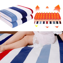 Cargar imagen en el visor de la galería, Manta calefactora eléctrica europea, Manta calefactora más gruesa de 220V para el cuerpo, mantas doble eléctrico, colchones calefactables