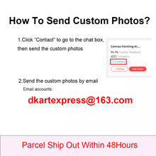 Cargar imagen en el visor de la galería, Impresión personalizada de su foto, póster de pintura en lienzo con marco de madera artesanal, impresiones de alta definición, Arte de la pared Decoración, imagen de paisaje familiar para mascotas y niños