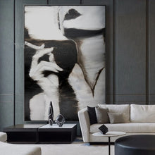 Carica l&#39;immagine nel visualizzatore della Galleria, New 100% Hand Painted Oil Painting Wall Art Canvas Lonely Woman Light Luxury Decorative Mural for Living Room Bedroom Bar Hotel