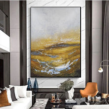 Load image into Gallery viewer, Wall Decoration Painting For Living Room Bedroom Porch Handmade Abstract Art Oil Painting On Canvas Modern Nordic Hanging Poster