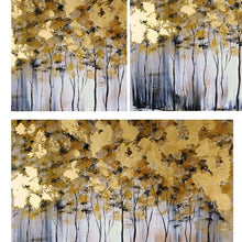 Cargar imagen en el visor de la galería, Hand Painted Abstract Trees Oil Painting On Canvas Modern Wall Art Hanging Picture Nordic Home Hotel Restaurant Aesthetics Mural