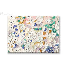 Load image into Gallery viewer, Nordic Thick Oil Full Screen Flower Handmade Oil Painting Home  Decoration For Bedroom Dining Room Living Room Decoration Mural