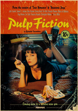 Charger l&#39;image dans la galerie, Série de films chauds rétro affiche Pulp Fiction Fight Club Kill Bill imprime papier Kraft maison Bar cinéma décor Art peinture murale