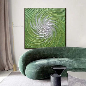 Unique Art Texture Image Wall Decor Hanging Poster Handmade Oil Painting Abstract Acrylic Canvas Mural for Living Room Bedroom