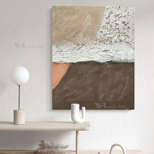 Load image into Gallery viewer, Modern Minimalist Abstract Art Oil Painting Hand Draw Canvas Texture Acrylic Poster Wall Decor Picture for Living Room Bedroom