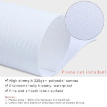 Cargar imagen en el visor de la galería, Tabla de altura, carteles de arcoíris con nombre personalizado, pintura en lienzo, imágenes artísticas impresas para pared, decoración del hogar para habitación de niños con marco de madera magnético