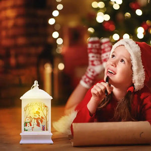 Linterna navideña de Papá Noel, luces de viento, adornos navideños para el hogar, Adornos de árbol de Navidad, regalos de Año Nuevo