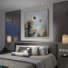 Charger l&#39;image dans la galerie, Home Aesthetics Decorative Poster Handmade Oil Painting Abstract Wall Art 3D Texture Flower Living Room Bedroom Restaurant Mural