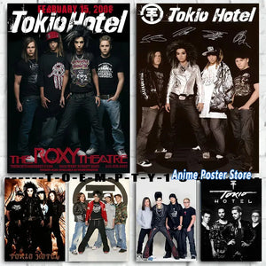 Póster de Metal Rock Band t-tokio para Hotel, lienzo impreso, banda de Rock alemana, Arte de la pared Decoración para seguidores, regalo para el hogar, Bar, decoración estética, Cuadros