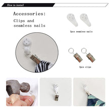 Carica l&#39;immagine nel visualizzatore della Galleria, UV Reattivo Fluorescente Mandala Elefante Arazzo Hippie Psichedelico Teschio Cielo stellato Appeso a parete Panno Bohemia Home Room Decor