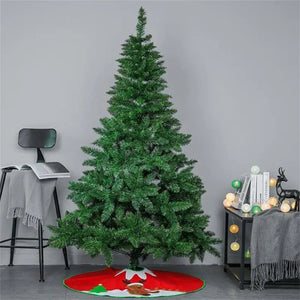 1,5 м 1,8 м 2,1 м шифрование зеленый ПВХ большая рождественская елка Рождественское украшение 2024 Новый год украшение для домашней вечеринки