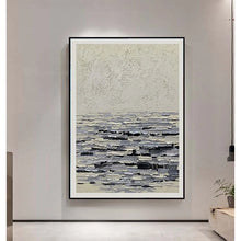 Загрузите изображение в программу просмотра галереи, Cuadros Para el hogar Abstract Oil Painting Handmade On Canvas Texture Seascenery Wall Art Poster Picture For Living Room Proch