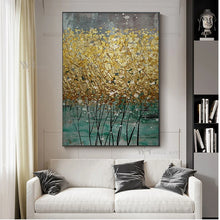 Carica l&#39;immagine nel visualizzatore della Galleria, New Custom Oil Painting Wall Art Hanging Poster Handmade Canvas Mural Modern Abstract Money Tree Image For Home Hotel Decoration