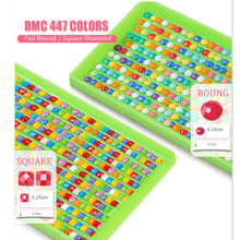 Load image into Gallery viewer, 5d Cartoon Diamond Painting Cross Stitch Kit Cat Ice Cream Diamond Mosaic Embroidery Suitable for Children DIY Gift Home Decor