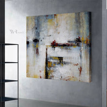 Charger l&#39;image dans la galerie, Home Aesthetics Decor Drawing Abstract Wall Canvas Art Picture 100% Handmade Oil Painting Texture Poster Living Room Restaurant