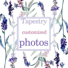 Cargar imagen en el visor de la galería, Tapiz decorativo de fondo personalizado, tapiz de pared Hippie bohemio con Mandala personalizado, tapiz de decoración del hogar personalizado