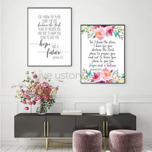 Laden Sie das Bild in den Galerie-Viewer, Bibelvers-Zitat-Poster, Drucke „Der Herr segne Dich und halte Dich“, christliche Heimdekoration, Schrift, Wandkunst, Leinwandgemälde, Bild